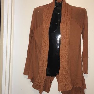 Anthropologie open cardigan L
